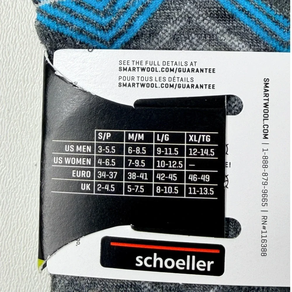 Smartwool Womens L Merino Wool Socks Ripple Creek Cozy Cabin Crew Cushion LOT 3